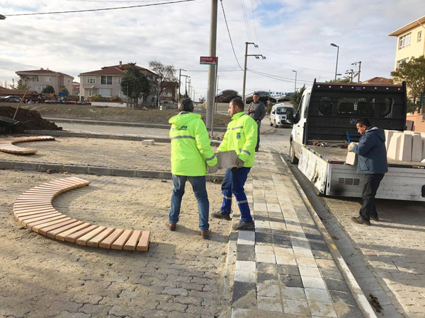 Park ve Bahçeler iş başında