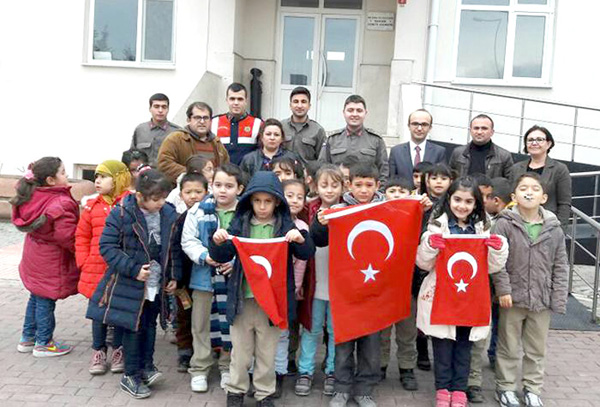 Yavuz Selim öğrencilerinden taziye ziyareti