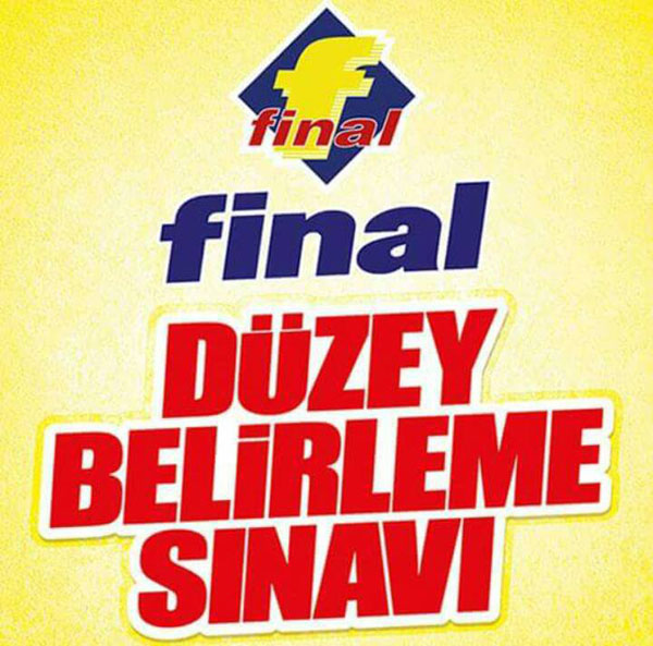 Final’den Düzey Belirleme Sınavı