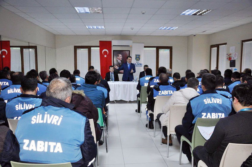 Işıklar, Zabıta Ekipleri ile toplantı yaptı