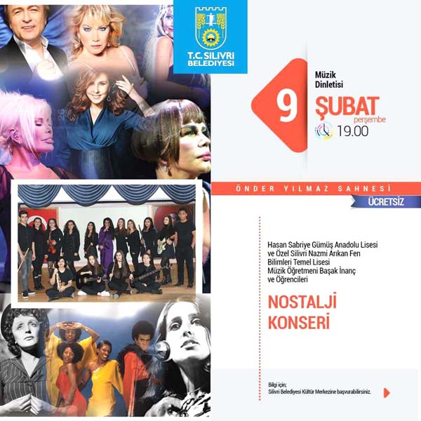 Nostalji konserine davetlisiniz