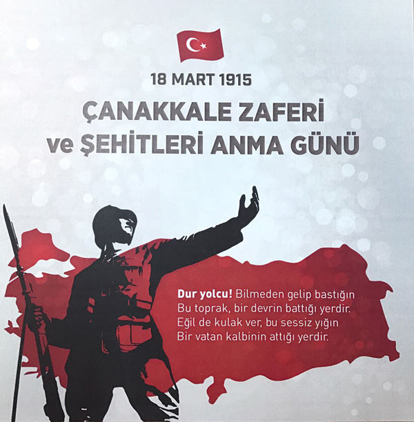 Çanakkale Zaferi programı