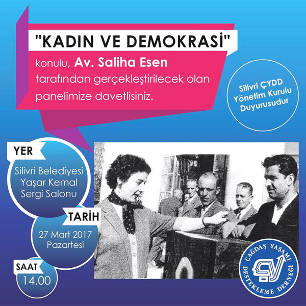 Kadın ve Demokrasi semineri