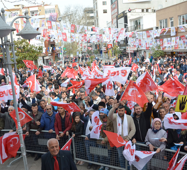 İlçe MEM’den ‘Evet’ mitingine destek