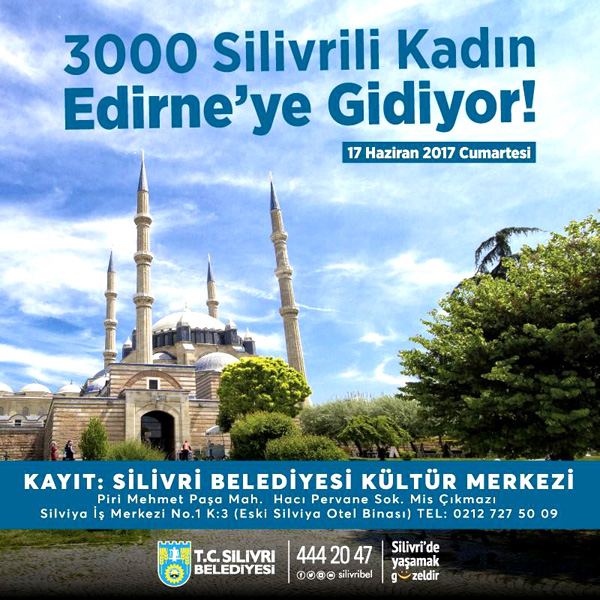 Silivrili kadınlardan Edirne çıkarması