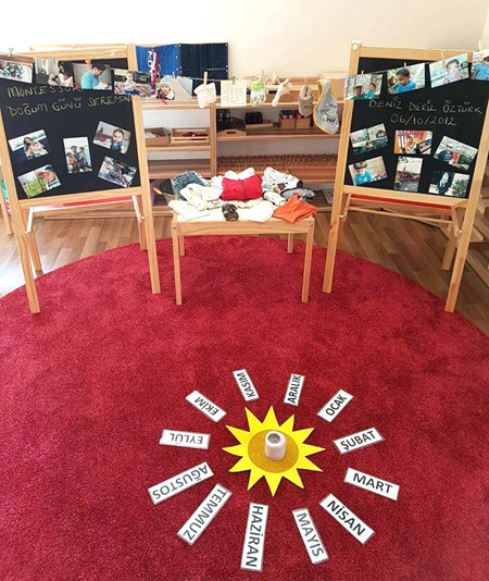 Çınar’da Montessori Doğum Günü Seremonisi