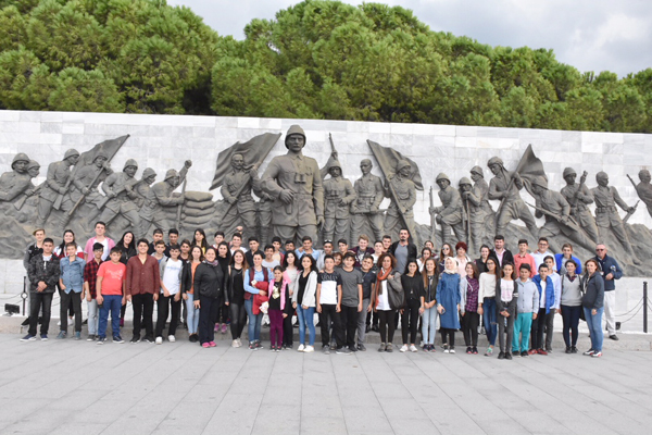 Tarım Lisesi öğrencileri Çanakkale’deydi