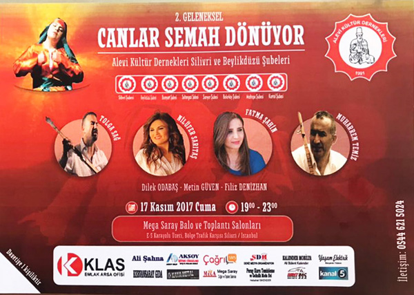 17 Kasım’da Canlar Semaha Dönüyor