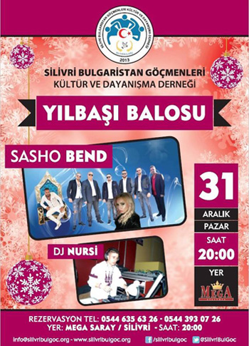 Göçmenlerden Yılbaşı Balosu