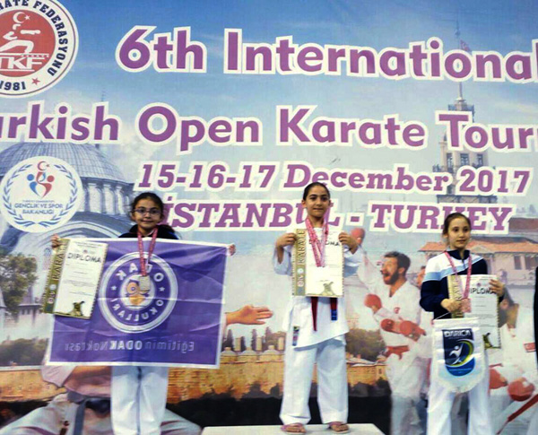 Odak, öğrencisinin karate başarısıyla gururlandı