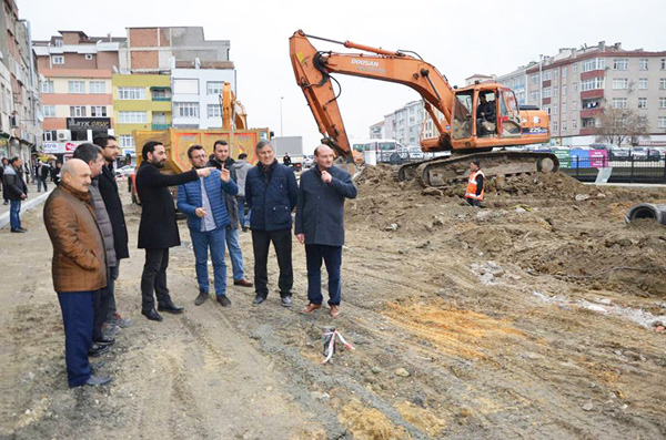 Boğluca Deresi çevresindeki çalışmaları inceledi