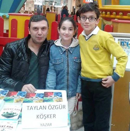 Taylan Köşker, İmza Günü’nde okurlarıyla buluştu