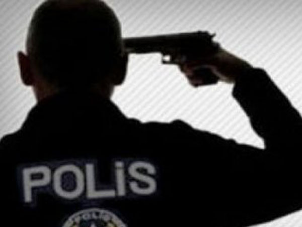 Eşiyle tartışan polis kendini vurdu