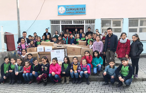 Mektebim öğrencilerinden Uludere'ye Sevgi Paketi