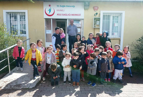 Candan Anaokulu, sağlıkçıların gününü kutladı