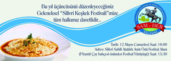 Keşkek Festivali 12 Mayıs’ta