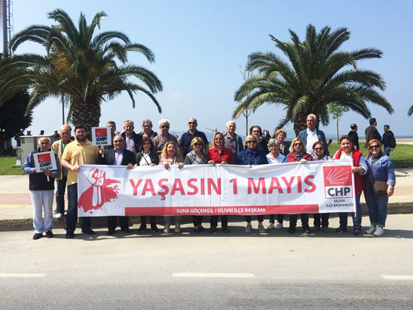 CHP, 1 Mayıs’ta alandaydı