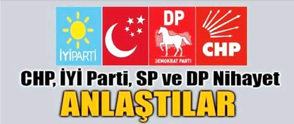 CHP, İYİ Parti, Saadet ve DP anlaştı: Muhalefetten ‘demokrasi ittifakı’