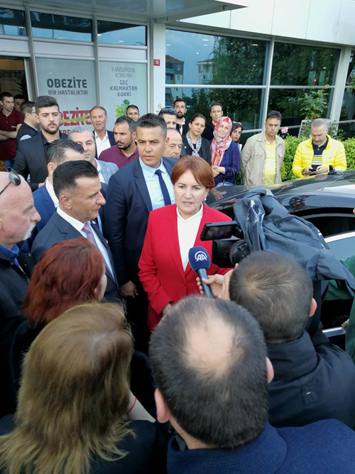 Meral Akşener Silivri’deydi