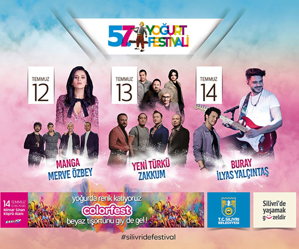 Silivri’de festival hazırlığı tam hız