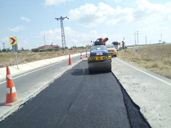 Fener-Büyük Sinekli yolu iyileştirildi