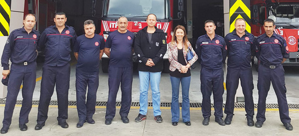 HAYKURDER’den İtfaiye Haftası ziyareti