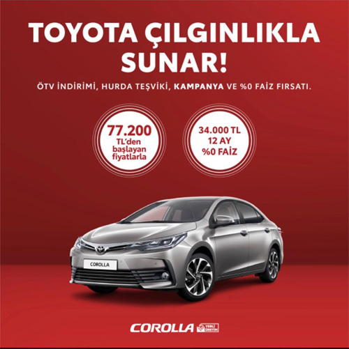 Toyota’dan çılgın kampanya