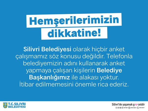 Hemşerilerimizin dikkatine