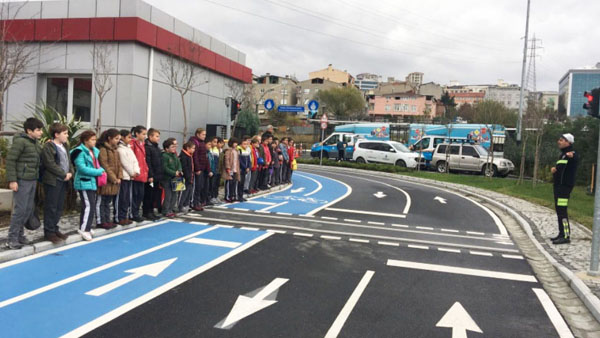 Piri Paşalılar uygulamalı Trafik Eğitimi aldı