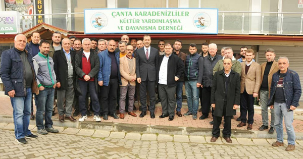 Yılmaz, Karadenizlilerle buluştu