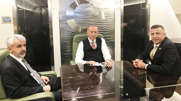 Erdoğan ile Rusya gezisine katıldı