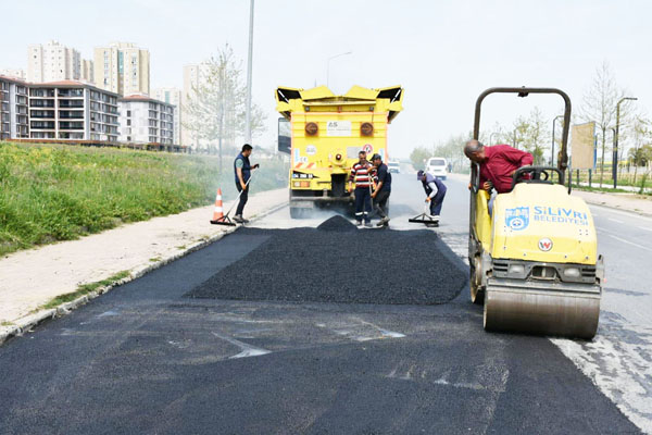 Balaban Caddesi asfaltlandı