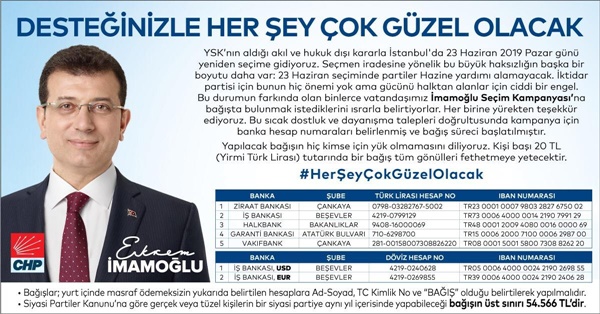 CHP’den destek çağrısı