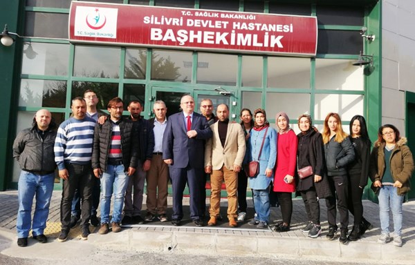 Başhekime hayırlı olsun ziyareti