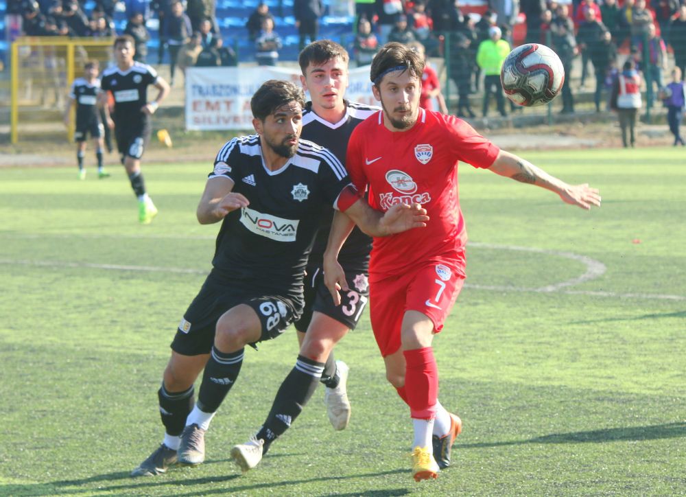 Silivri’de maçın hakemi böyle istedi 1-1