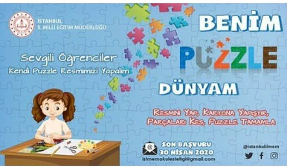 Öğrenciler kendi Puzzle resmini yapacak