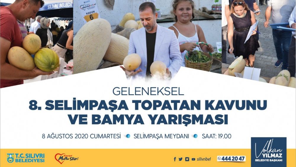 Selimpaşa’da kavun ve bamyalar yarışacak