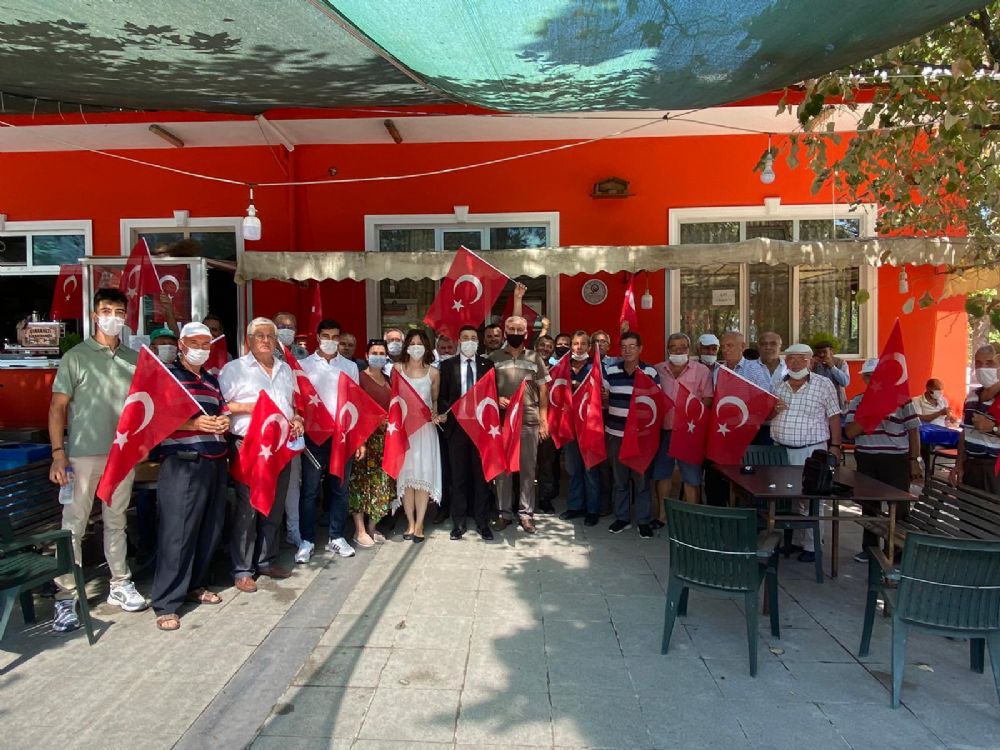 CHP Silivri bayram coşkusunu köylerde yaşattı