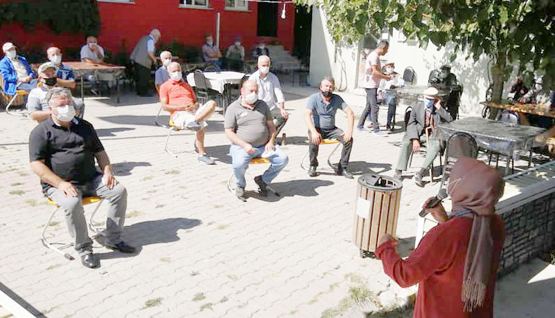 iBB, Çayırdere’de korona eğitimi verdi