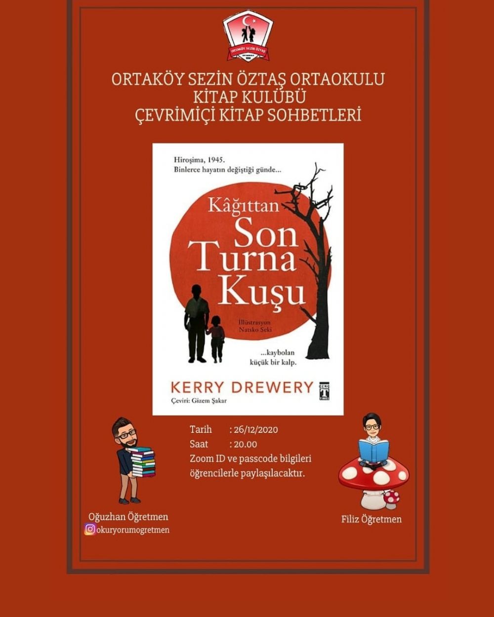 Kitap Kulübü’nden ilk çevrimiçi kitap sohbeti