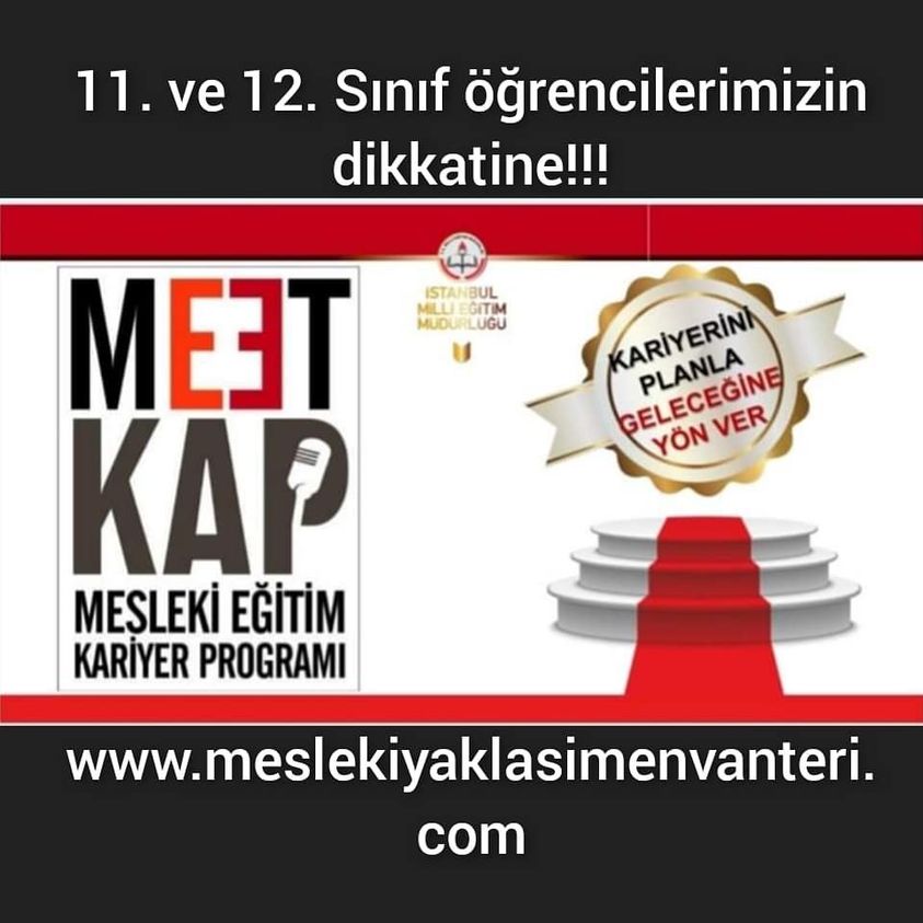 11. ve 12. Sınıf öğrencilerimizin dikkatine