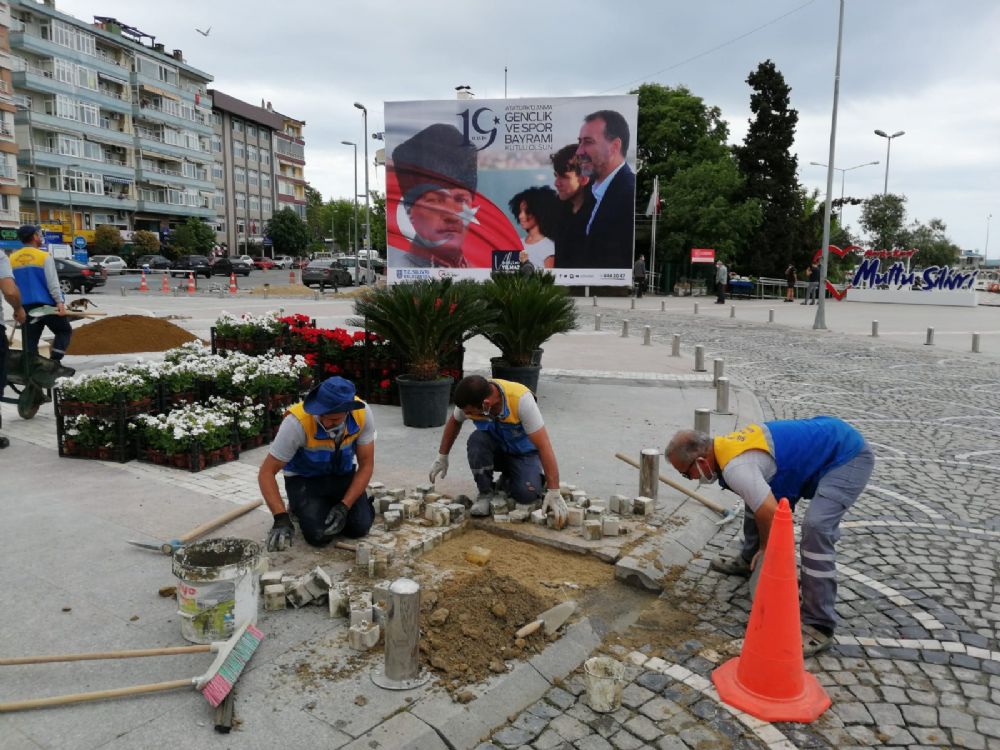 Fen İşleri Müdürlüğü’nün devam eden çalışmaları