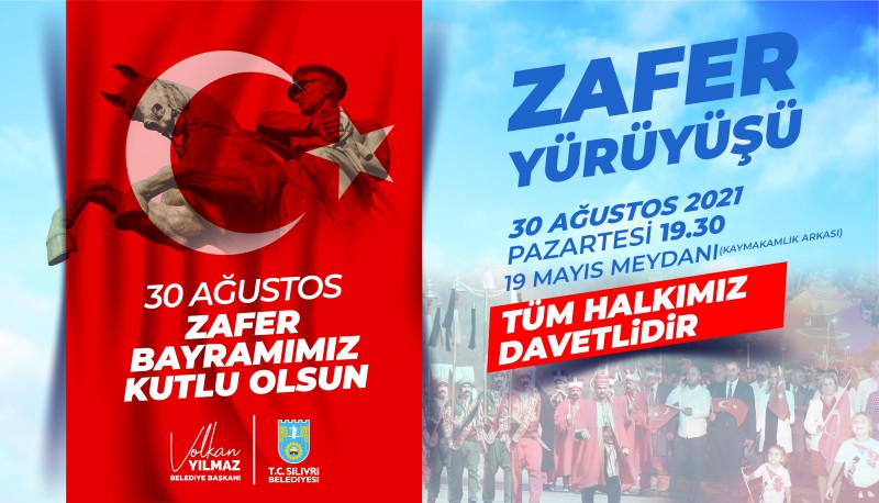 Yılmaz’dan Zafer Yürüyüşüne davet