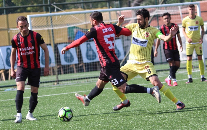 Beykoz–Kuştepespor maçında karşılıklı goller 2-2