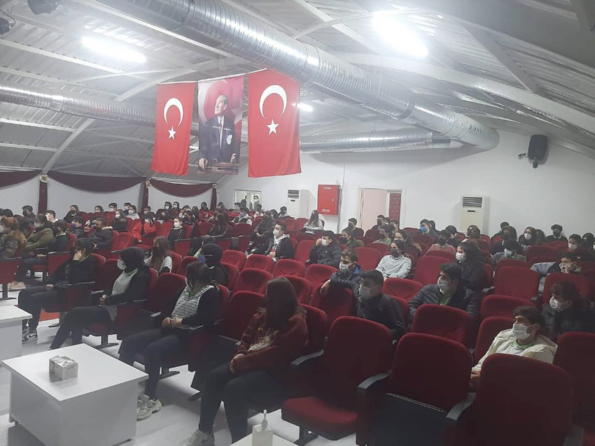 Baldöktü öğrencilerine afet eğitimi