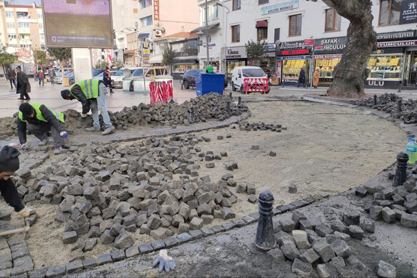 Fen İşleri Müdürlüğü ekipleri sahada