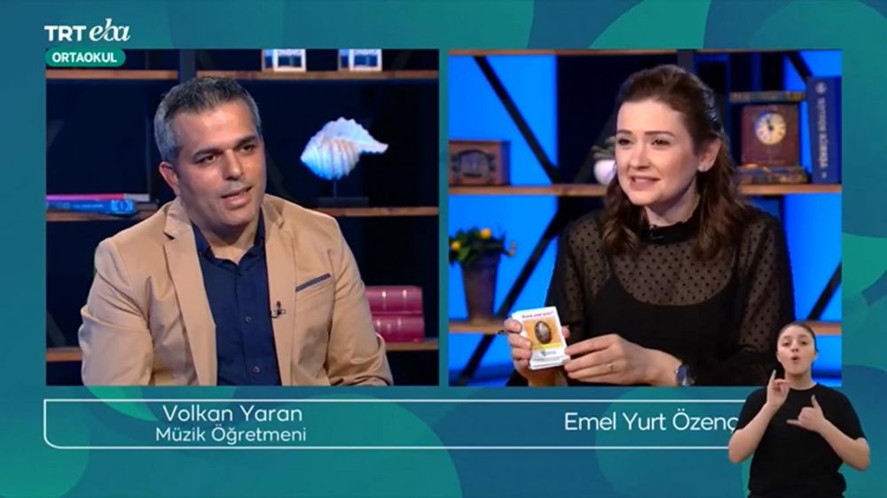 Yaran, TRT EBA TV Kanalına, “Bizden” programına konuğu oldu