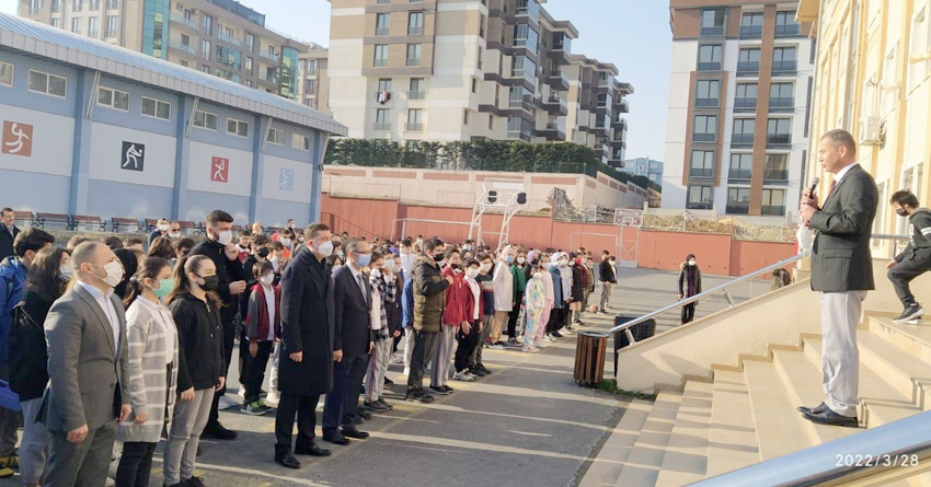 Kaymakam Toğan, Yunus Emre İmam Hatip Ortaokulu’nda