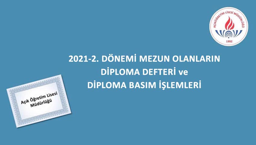 Diploma iş ve işlemler