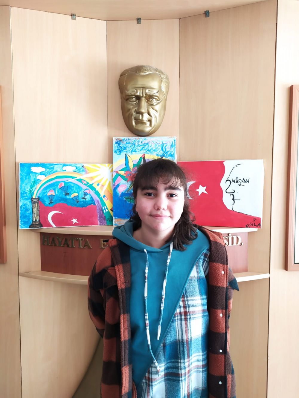 Çayırdere öğrencisi Behra Sultan Filiz İl 3.’sü